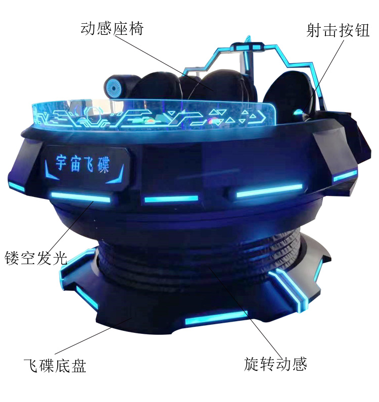 VR飞碟-vr体感游戏机 | 广州乐骅动漫科技有限公司